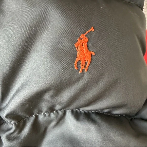 Polo Ralph Lauren Reversible Bleeker Street Winter Warm Down Vest Puffy 18 Month - Picture 14 of 16